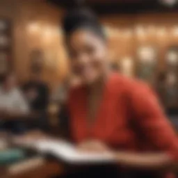 Keke Palmer at a book signing event