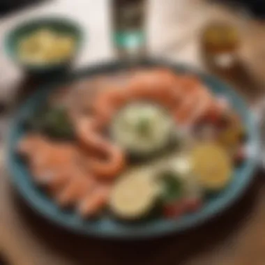 Exquisite Keto Seafood Platter with Herb Butter