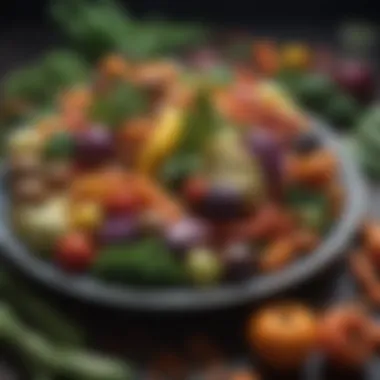 Seasonal Vegetable Medley A vibrant assortment of seasonal vegetables