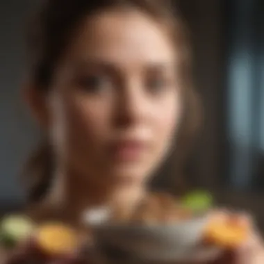Mindfulness in Eating for Holistic Wellness A serene environment promoting mindfulness and wellness