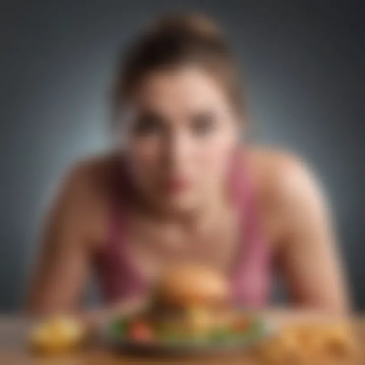 An illustration of the Big Five personality traits with associated foods