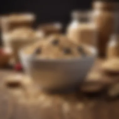 Variety of Oatmeal Products Variety of oatmeal products