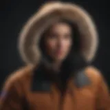 Luxurious Canada Goose coat showcasing premium craftsmanship