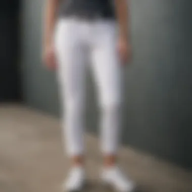 Effortless Casual Charm Old Navy White Boyfriend Jeans in Casual Setting
