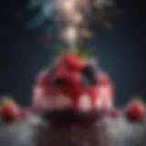 Firework-inspired Berry Dessert