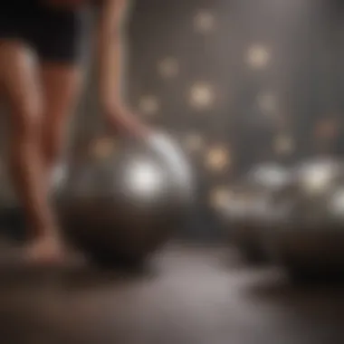 Pilates Ball Inner Thigh Strengthening Inner Thigh Strengthening Exercise on Pilates Ball