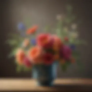 Floral Symbolism of New Beginnings Floral arrangement symbolizing new beginnings