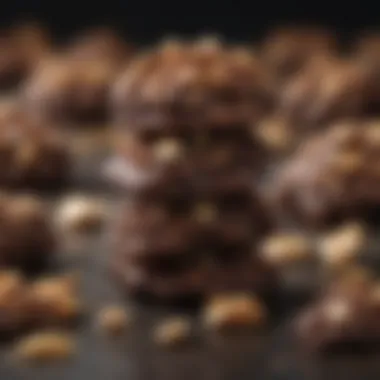 Dark Chocolate and Almond Clusters