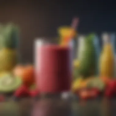 Nutrient-Packed Gut Cleanser Fruit and Veggie Smoothie for Digestion