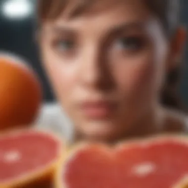 Potential risks of grapefruit with anticoagulants