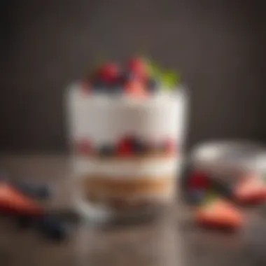 Indulgent Greek Yogurt Protein Parfait Nutritious Greek yogurt protein parfait