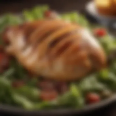 Grilled Juicy Chicken Breast for Wendy's Salad