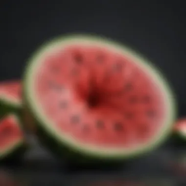 Watermelon, a hydrating and refreshing fruit, is a natural headache remedy