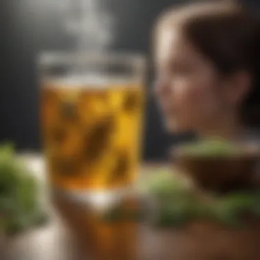 Soothing Herbal Infusion for Head Cold Relief Herbal Tea Remedy for Head Cold Relief