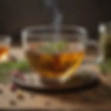 Healing Herbal Tea Blend Herbal tea with soothing properties