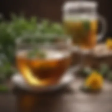 Soothing Herbal Tea for Cold and Flu Relief Holistic Cold and Flu Remedies Herbal Tea