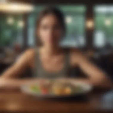 Mindful Eating Practices A serene environment promoting mindfulness during meals.