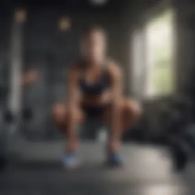 Evaluating Personal Fitness Individual assessing fitness levels through various exercises
