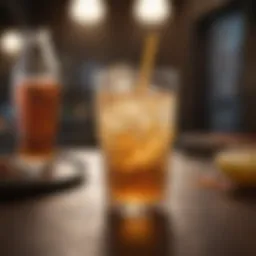 Refreshing beverage to ease hangover symptoms