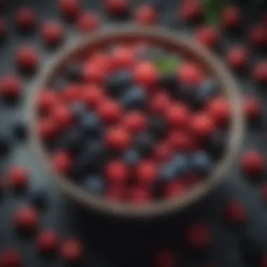 Nutrient-Rich Berries for Mental Wellness Bowl of Fresh Berries