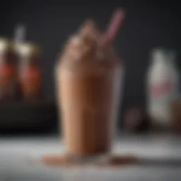Indulgent Chocolate Frosty Shake