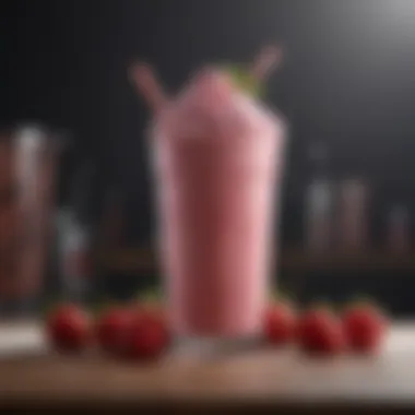 Irresistible Strawberry Frosty Shake