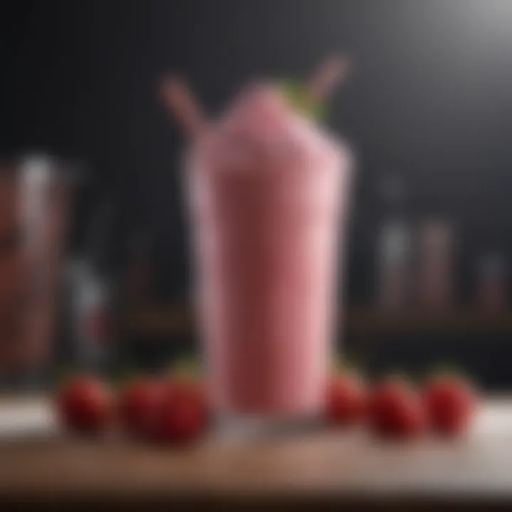 Irresistible Strawberry Frosty Shake