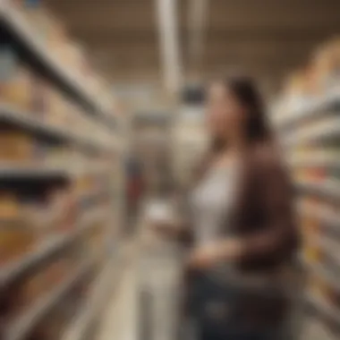 Enjoying the Convenience of Kroger Online Shopping Customer enjoying the convenience of shopping online