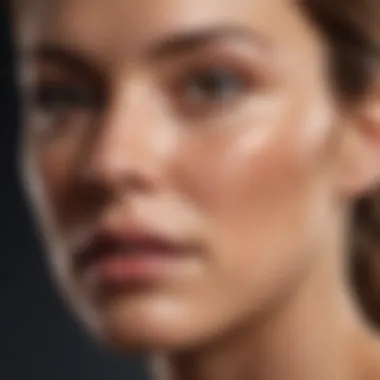 Cutting-Edge Laser Therapy Illustration of laser treatment for melasma