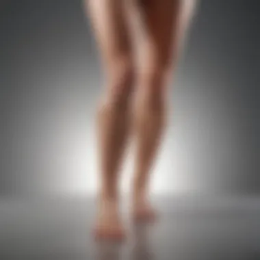Transformational Leg Slimming Progress Before and after comparison of leg slimming results