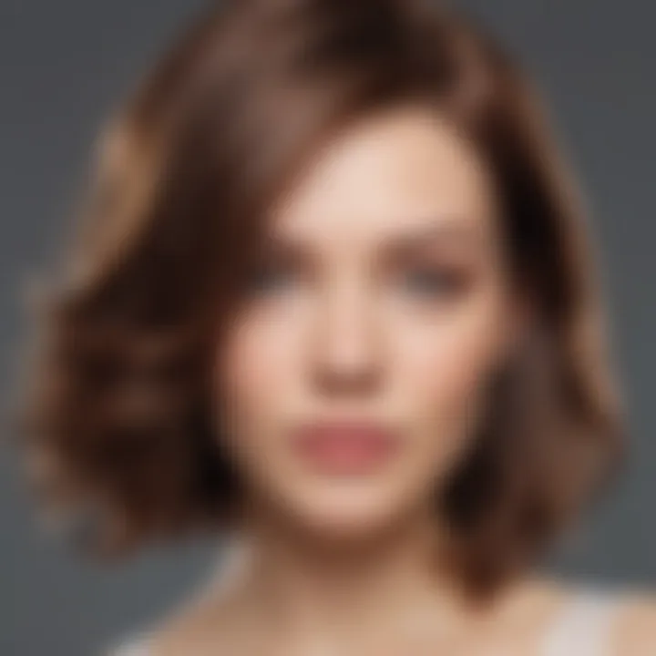 Before and after results showcasing L'Oréal Feria Hair Color transformation.