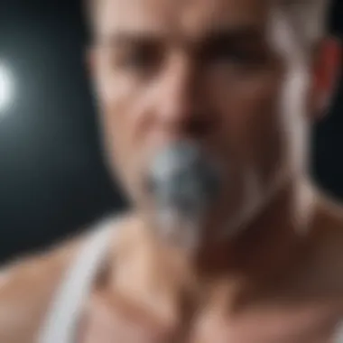 Respiratory Enhancement Technique Visualization of improved lung function with deep breathing