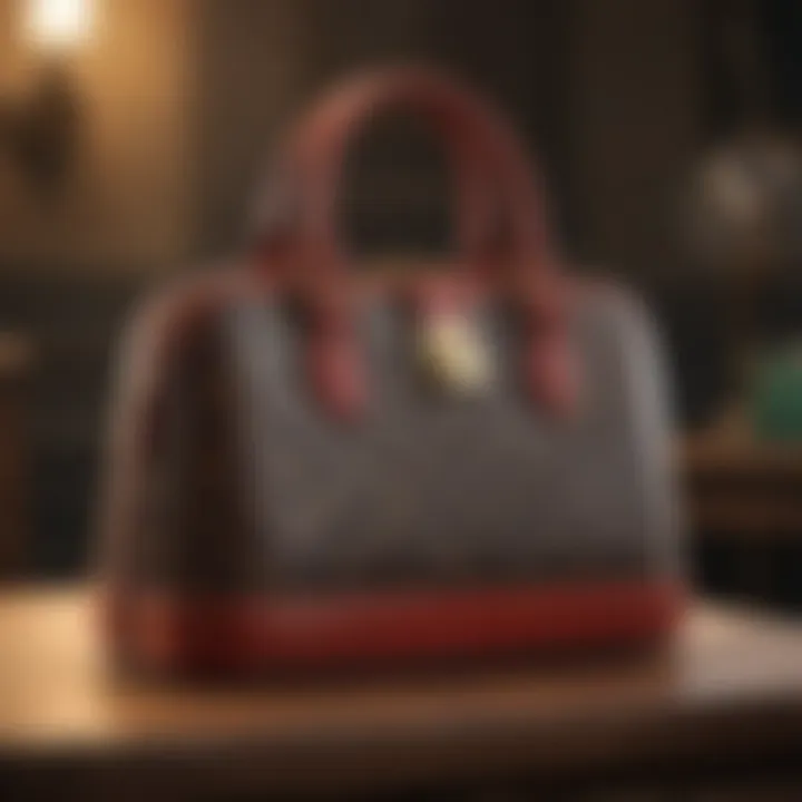 Elegant LV Handbag Collection Showcase