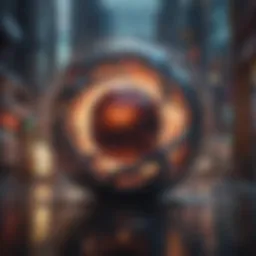 Abstract art representing manifestation