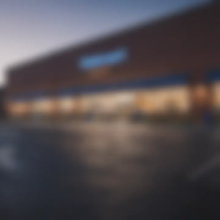 Mansfield NJ Walmart Exterior