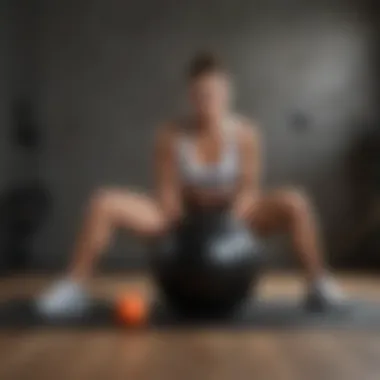Oblique Strengthening: Medicine Ball Russian Twist Medicine ball Russian twist