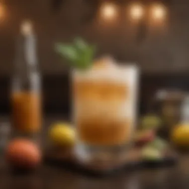 Innovative Mexican Easter Cocktail Infusion Mexican Easter cocktail creation