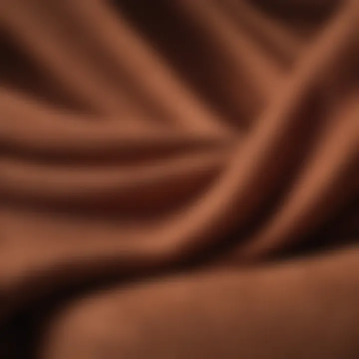 Microfiber fabric close-up texture