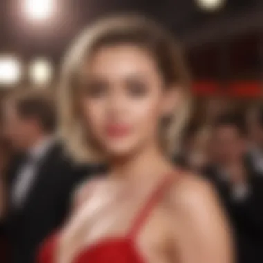 Redefined Elegance: Miley Cyrus on the Red Carpet Miley Cyrus in Red Carpet Glamour