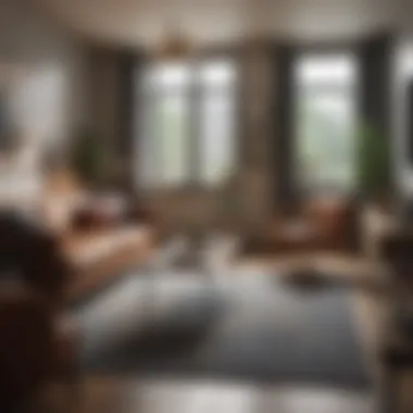 Sleek Transformation: Revamping a Living Space Modern Renovation: A Stylish Living Room Makeover