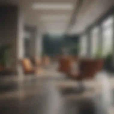 Ideal Interview Environment Interview setting with a calm environment and chairs