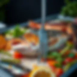 Fresh fish selection for expectant mothers