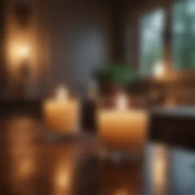 Candlelight in a Serene Setting Candlelight in a serene setting