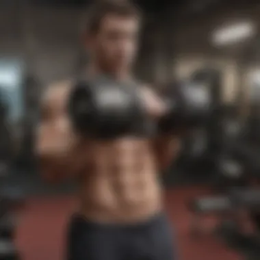 Intensify Your Dumbbell Training Dumbbell Training Intensity Concept
