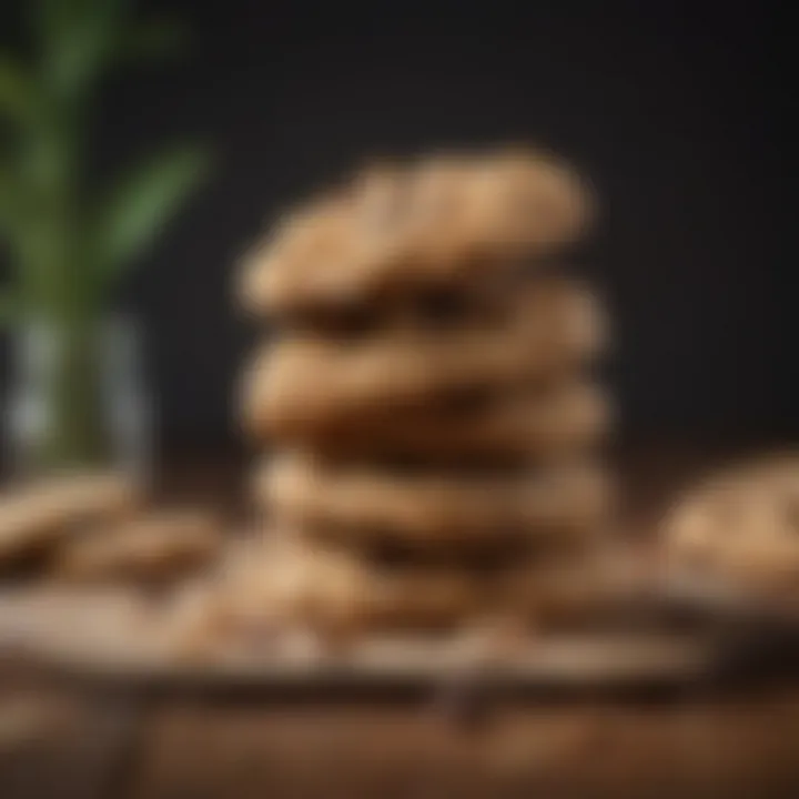 Satisfying plant-based protein cookies