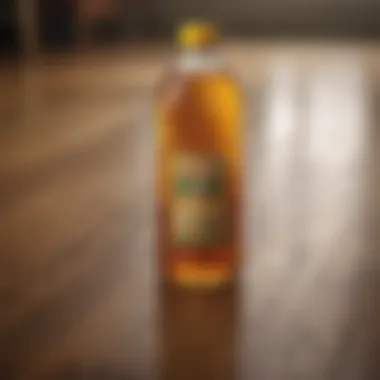 Proper application technique for Pine Sol on wood floors