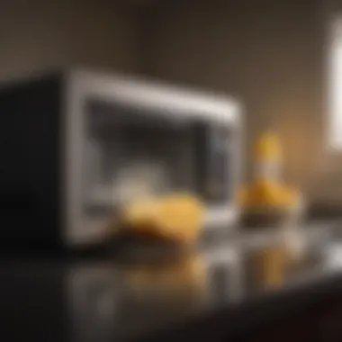 Deodorizing Microwave with Lemon