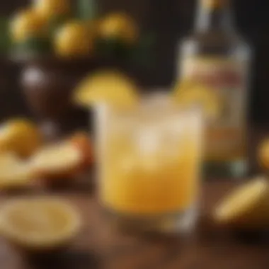 Refreshing Citrus Infused Rum Lemonade Drink