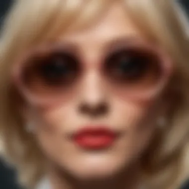 Elegance and Sophistication in Eyewear Sally Jessy Raphael glasses reflecting elegance and sophistication