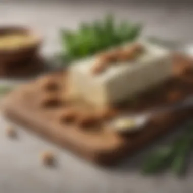 Artisanal Almond Cheese Platter with Herbs